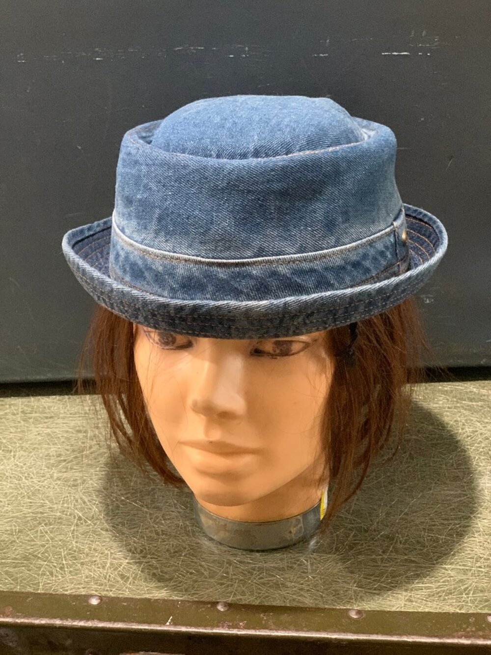 EPOCH UNISEX ROUND DENIM HAT SIZE M